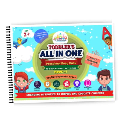 Toddler’s All in one Preschool Busy book-No