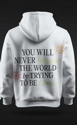 Influence Hoodie-M / White