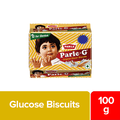 Parle Original Gluco Biscuits, Gives Strength & Energy, 100 G Pouch