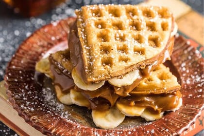 Banoffee Pie Waffle