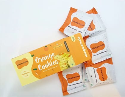 Mingmorsels Orange Cookies, 175 gm