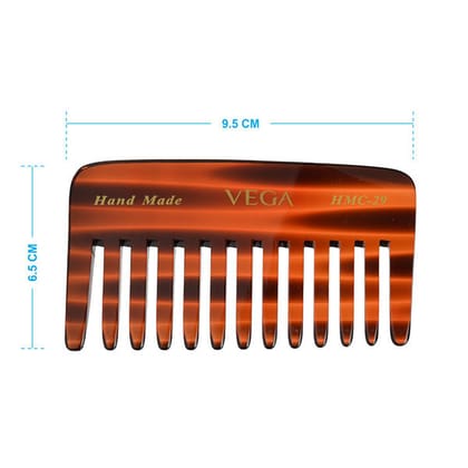 VEGA Premium Handcrafted Comb - Small (HMC-29)-1 Pcs