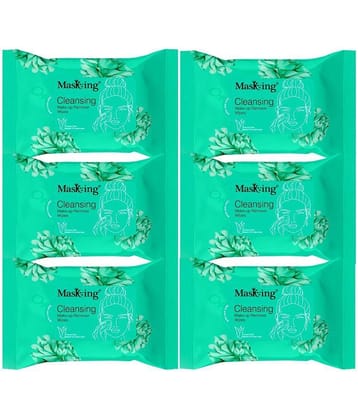 Masking Wet Wipes ( 60 Pcs ) Pack of 6