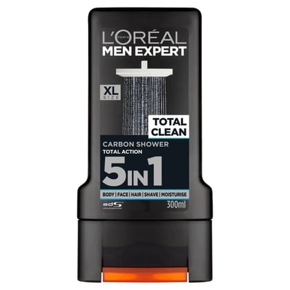 Loreal Men Expert Shower Gel Total Clean 300Ml-Loreal Men Expert Shower Gel Total Clean 300Ml