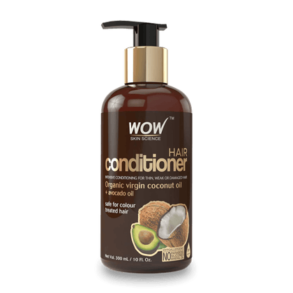 WOW Skin Science Coconut & Avocado Conditioner, 300 ml Bottle