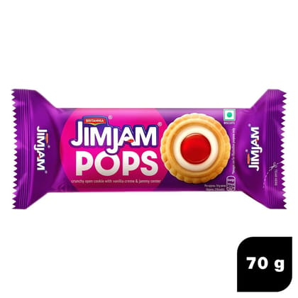 Britannia JimJam Pops Biscuits, 70 g