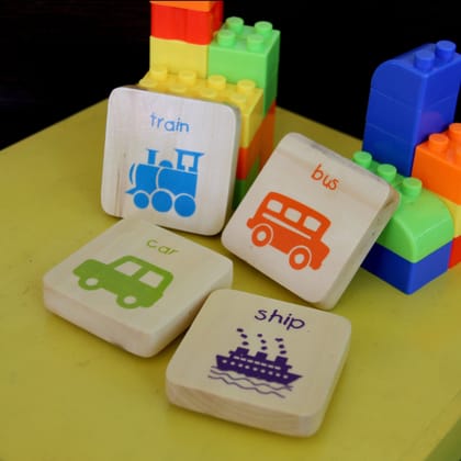 IVEI Educational Magnets for Kids-Vehicles