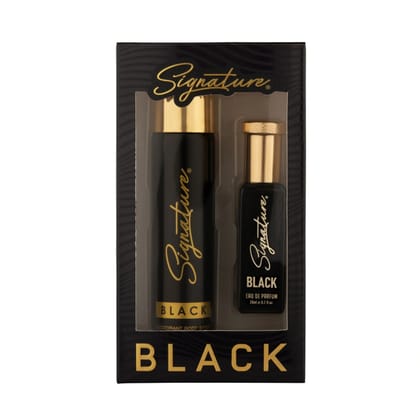 "BLACK" - EDP 20ML + DEO 70ML | Gift Set-Black 70 ML + 20 ML EDP / Pack of 1