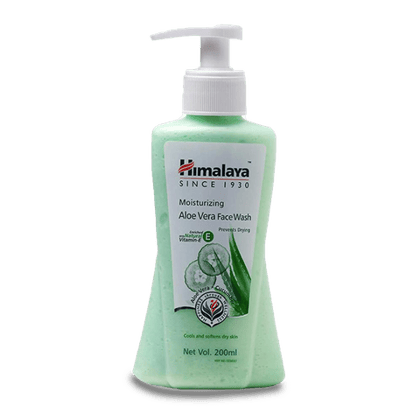 Himalaya Moisturizing Aloe Vera Face Wash, 200 ml Bottle