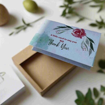 Plantable Little Thank You Cards with Envelopes  (Set of 12)