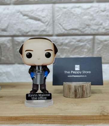 The Office Acrylic Figures With Stand (Choose from Drop Down)-Kevin Malone