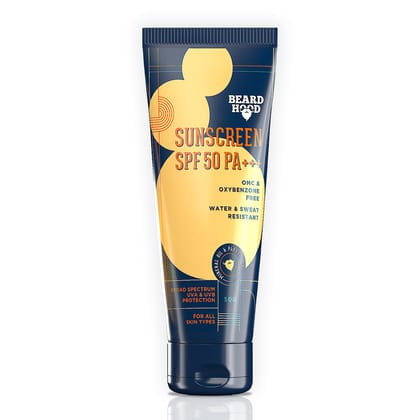 Sunscreen SPF 50 PA 50g-Sunscreen SPF 50 PA+++, 50g