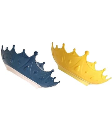 EIGHTEEN ENTERPRISE Multi-Colour Silicone Shower Cap ( 2 pcs )