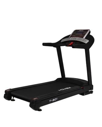 Reach T-901 Treadmill: 7 HP Motor, Auto Incline, LCD Display, 24 Preset Programs, 24 km/h, Max User Weight 130 kg.-Reach T-901 7 HP Peak DC Motor Premium Treadmill | Automatic Incline with Powerf