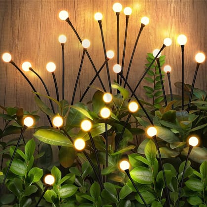 Radiant Firefly Delights - Solar Garden Magic Light ( warm white)-Pack Of 32 Bulb