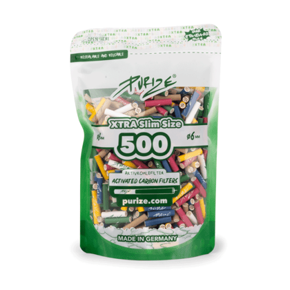 PURIZE® XTRA Slim 6mm Filters - Pack of 500