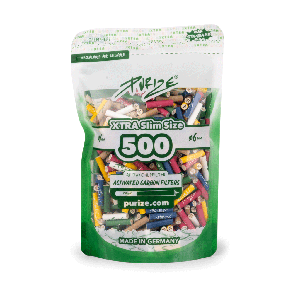PURIZE® XTRA Slim 6mm Filters - Pack of 500