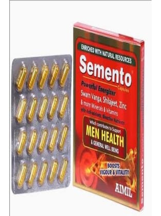 AIMIL AYURVEDA SEM_ENT0 20 CAPSULE PACK OF 2