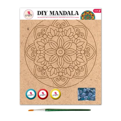 ICRAFT DIY 4"MANDALA KIT SMA02 (CHOOSE OPTION)-SMA 02