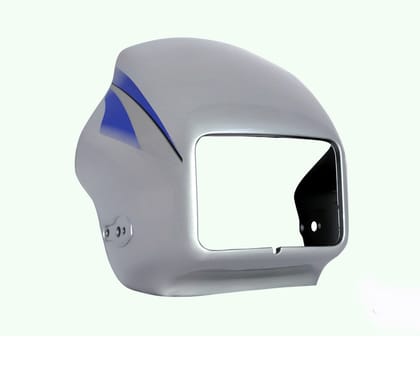 Headlight Visor Fit For Hero Splendor Pro Cloud Silver (BP)