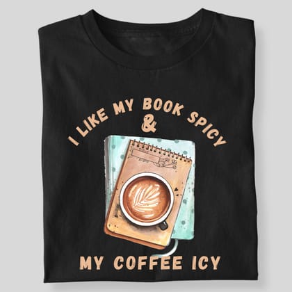 BOOK SPICY COFFEE ICY ROUND-Black / S