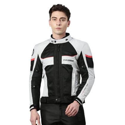 TVS Racing | Riding Jacket 3L | White