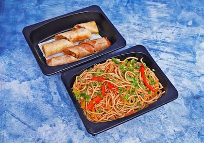 Spring Rolls + Noodles Combo