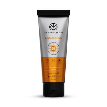 Sunscreen Gel SPF 50 PA  Non-Comedogenic  Oil-Free  Non-Sticky  No white cast  Gel based formula-Pack of 1