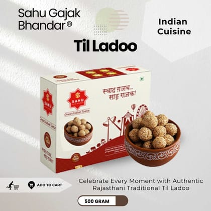 Gajak Til Ladoo 500 Gram