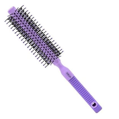 VEGA Round Brush With Bristle (R2-RB) (Color May Vary)-1 pcs