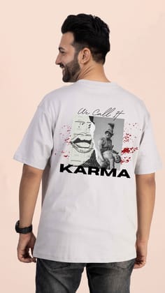 Karma Ash Oversized Tshirt-S