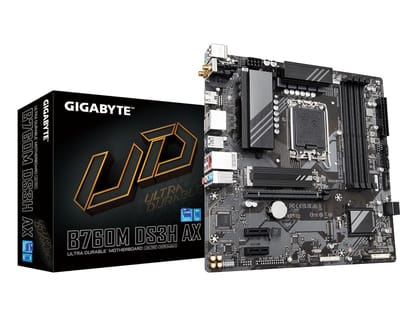 Gigabyte B760M DS3H AX DDR5 Motherboard 