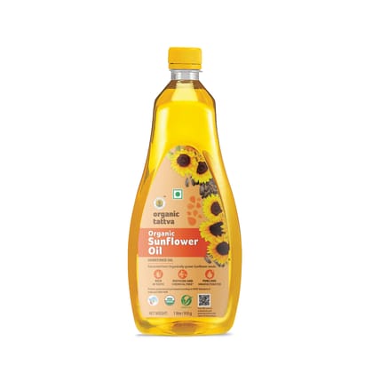 Organic Sunflower Oil 1litre