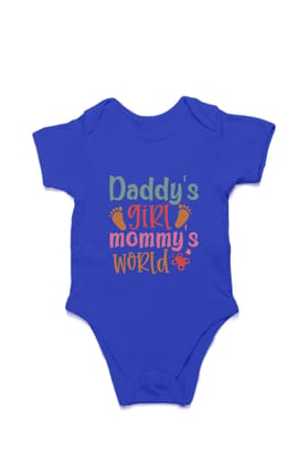 Daddy’s Girl, Mommy’s World-Royal Blue / 0-5Months