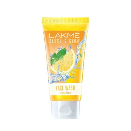 Lakme Blush & Glow Face Wash, 50 ml Tube