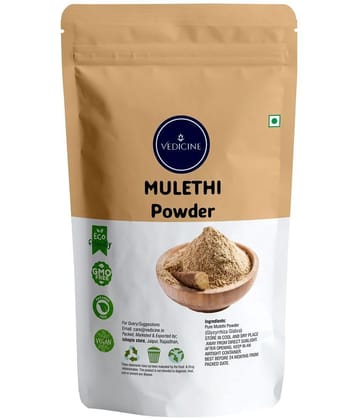 Vedicine Mulethi Powder Glycyrrhiza licorice Root Powder (100 g)