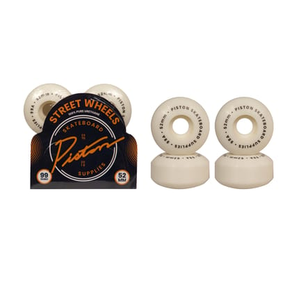 Piston Skateboard Wheels 52mm/Piston Logo