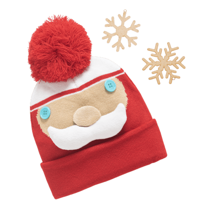 Baby Winter Cap - Santa-Red