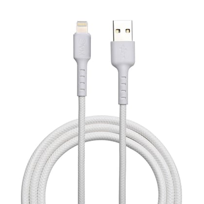 EVM C-013 USB to iPhone Lightning Data Cable (1 Meter & 4 Amp)- White