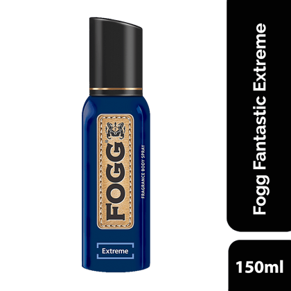 Fogg Extreme, No Gas Perfume Body Spray For Men, Long Lasting Deodorant, 150 Ml