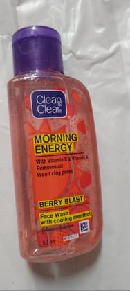 Clean clear Morning Energy Berry blast Face wash 