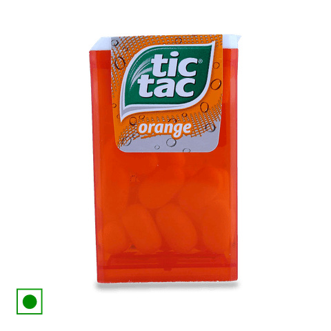 Tic Tac Orange Candy (Flip Top Box), 9.7 gm Bottle