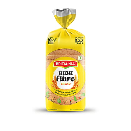 Britannia High Fiber Bread, 300 gm