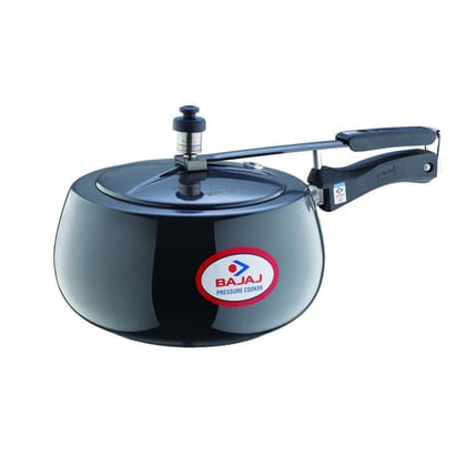 Bajaj Majesty PCX 65H 5L Anodized Handi Pressure Cooker-Bajaj Majesty PCX 65H 5L Anodized Handi Pressure Cooker