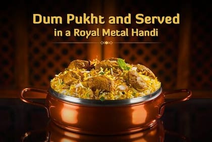 Murgh-e-Nawabi Handi Biryani (Serves 2) Classic Biryani