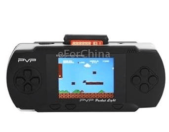 Kris toy PVP Station Kid's LCD Display Pocket Game Console with Card (Black)