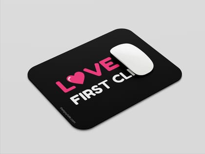 "LOVE AT FIRST CLICK" Mousepad: Valentine Special Edition