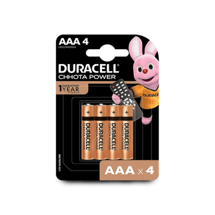 Duracell Ultra-Alkaline Battery Aaa, 4 Pcs