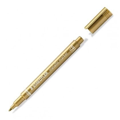 Staedtler Metallic Marker Pens Loose (Choose Shade)-GOLD