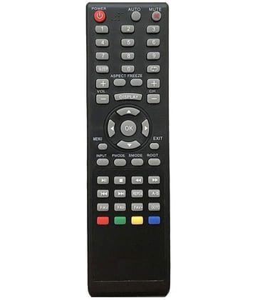 Upix CH09 LCD/LED TV Remote Compatible with Intex LCD/LED TV